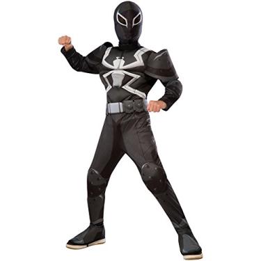Imagem de Rubie's Ultimate Spider-Man Agent Venom Deluxe Children's Costume Jumpsuit