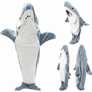 Imagem de LandRosy Pijamas de dormir unissex para adultos, macacão de pelúcia de Halloween, Cinza escuro, G