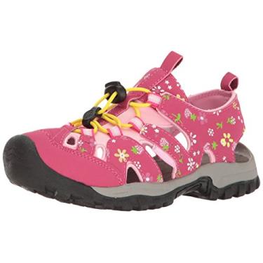 Imagem de Sandália infantil Burke II Northside, Fuchsia/Pink, 5 Big Kid
