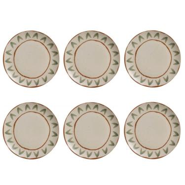 Imagem de Conjunto de Pratos Rasos 06 Peças Coup Magari Porto Brasil