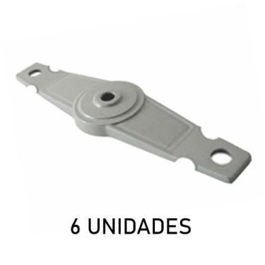Imagem de Flange Dianteira Roda Raiada - Kit 6 Unidades - Amil Componentes Autom