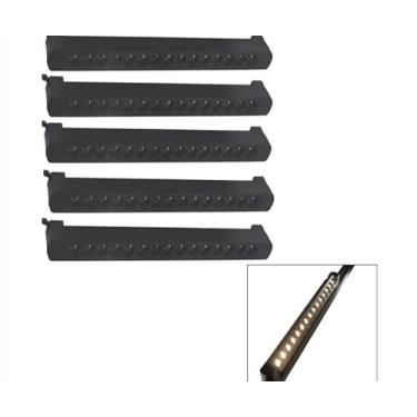 Imagem de Kit 5 Luminária Led Pontual Linear 30w 3000k Para Trilho Preto Bivolt