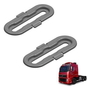 Imagem de Chapinha Paralama Volvo Fh 2015 2016 2017 2018 2019 - 2 Un - GR Sul