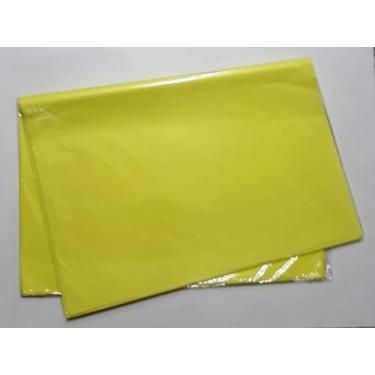 Imagem de Papel de Seda 50x70 cm  Pacote C/100 Unidades  - AMARELO OURO ACR 071 