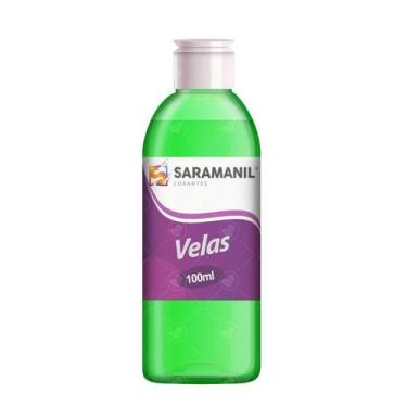 Imagem de Corante Líq Verde Limão Fluorescente Sara Vela Anilina 100Ml - Atr Ess