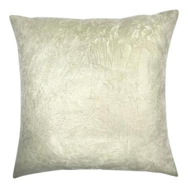 Imagem de Capa de Almofada Decorativa Suede Liso Veludo Amassado 1 Unidade - MUM
