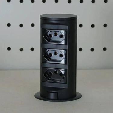 Imagem de Torre Tomada Automática Moveis Embutir Retrátil C/ 2 Tomadas - GERAL, 
