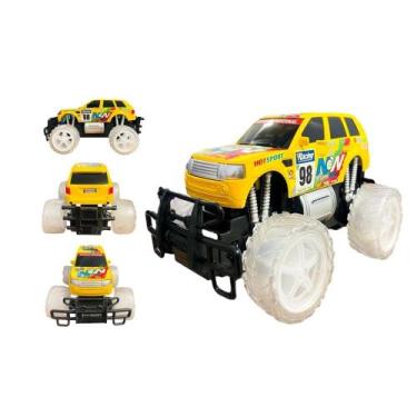 Imagem de Carrinho Controle Remoto Jeep Carro Monstro Gigante Pickup - FUNN GAME