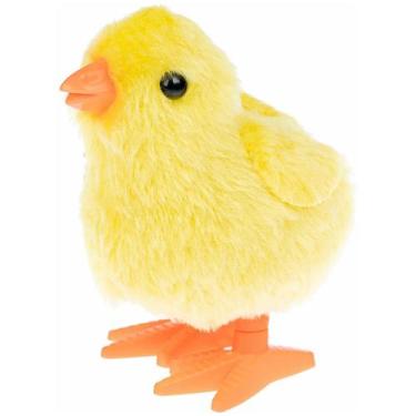 Imagem de Pintinho Amarelinho A Corda Pelúcia Brinquedo Divertido - Art Brink