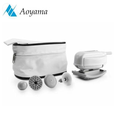 Imagem de Massageador Elétrico Corporal Aoyama + 5 Acessórios + Bolsa, 220V