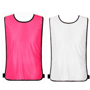 Imagem de Kit 05 Peças Colete De Futebol Dupla Face - Várias Cores - Magic Fanta