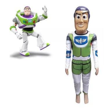 Imagem de  Fantasia Longa Com Enchimento Do Buzz lightyear - Compra Certa, GG 7 