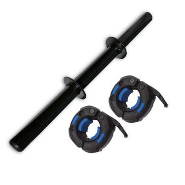 Imagem de Barra iniciativa fitness 40cm oca com lock jaw - unidade