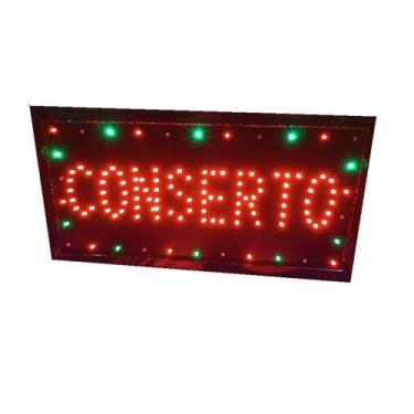 Imagem de Letreiro led placa painel com escrito - xtled, 220V
