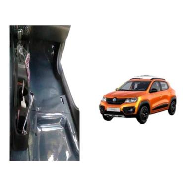 Imagem de Capa Protetora Assoalho Renault Kwid 2017 2021 Grafite Vinil - MANOS T