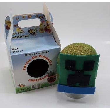 Imagem de Bonecos ecológico Mini Kraft 5 UNIDADES - Horta e Jardim