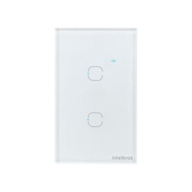 Imagem de Interruptor inteligente izy smart wifi branco ews 1002 - intelbras