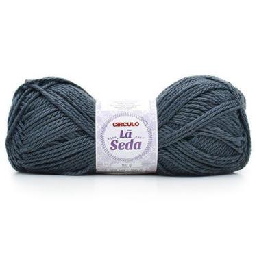 Imagem de Lã Seda Círculo 100g - Acrílico e Lã Natural, 8416 NANQUIM