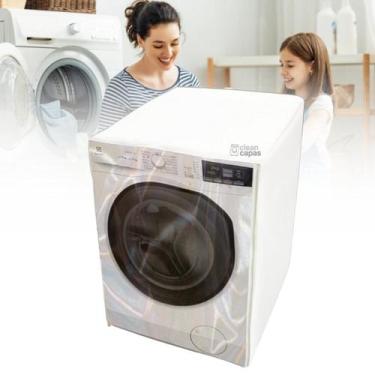 Imagem de Capa para lava e seca electrolux 10.2kg lfe transparente - Clean Capas
