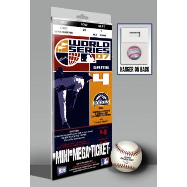 Imagem de Mini-Mega Ticket da série mundial do Colorado Rockies 2007 da MLB