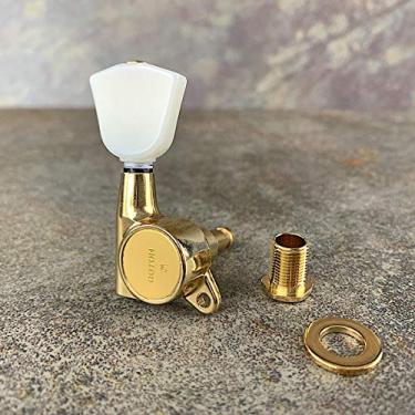 Imagem de Sintonizadores de bloqueio Gotoh - Tipo Schaller - SG381 Dourado (3 por lado).