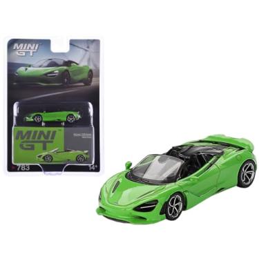 Imagem de 1:64 Scale Diecast Model Car Compatible with McLaren 750S Spider Mantis Green Limited Edition by Mini GT MGT00783