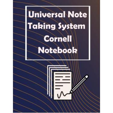 Imagem de Universal Note Taking System Cornell Notebook: Cornell Note Notebook For Students At School And University. College Ruled Lines, Index And Numbered ... Gift For Returning To School or University