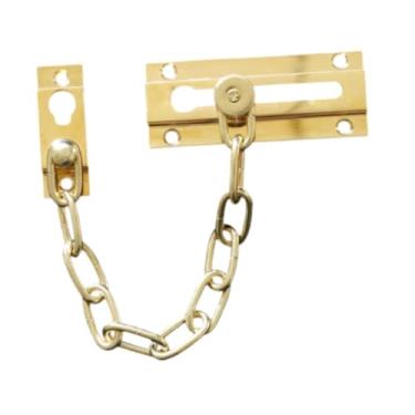 Imagem de Ｂｅｓｇａ Travamento de corrente de porta, proteção de guarda, resistente, fechadura de porta, corrente de segurança de porta frontal para porta interna,