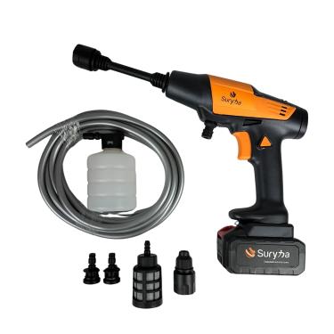 Imagem de Pistola Limpeza C/Bateria Sem Fio P/Ar Condicionado Suryha