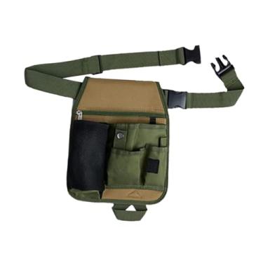 Imagem de Gralara Cinto utilitário para ferramentas de jardim, fácil de usar, prático, organizador, bolsa de cintura para carpinteiros, encanamento,