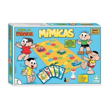 Imagem de Jogo Mímicas Turma da Mônica 0762 - Nig Brinquedos