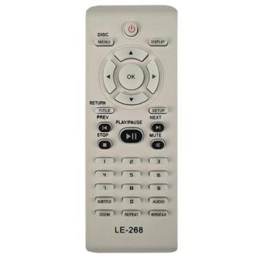 Imagem de Controle Remoto Para DVD LE/MAX-268 / SKY-S268 / RC-2010 - Lelong