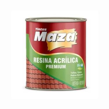 Imagem de Resina Acrílica Incolor Brilhante Base de Água 0,900L - MAZA