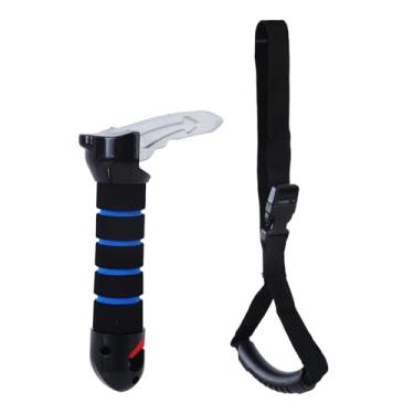 Imagem de Maçaneta de porta de carro para idosos Suporte de assistência para carro Alça de saída fácil para carro/bengala de carro com proteção de bengala de carro de carro Suporte de assistência de suporte de