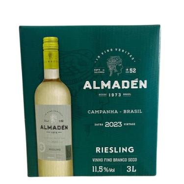 Imagem de Vinho Branco Seco Riesling Almaden Miolo Bag In Box 3 Lts - Almadén