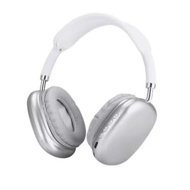 Imagem de Fone de Ouvido Bluetooth M-Bass - Elegância, Leveza e Conforto para Esportes e Corrida (BRANCO)