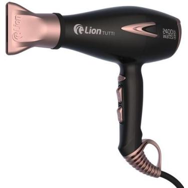 Imagem de Secador de cabelo lion tutti 2 2400w rose - 220v - Lion do Brasil, 220
