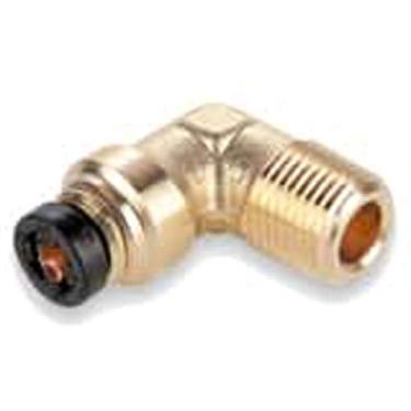 Imagem de Parker 169PTCNS-5/32-4-pk10 Conexão de transmissão, tubo a tubo, cotovelo de 90 graus, latão, 5/32", 1/4" (pacote com 10)