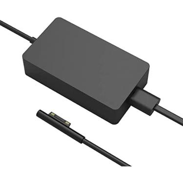 Imagem de Adaptador de fonte de alimentação 15V 4A 65W Surface Pro, compatível com Microsoft Surface Book Surface Laptop Surface Pro 7 6 5 4 3 X, Surface Go, funciona com 65W, 44W, 36W e 24W