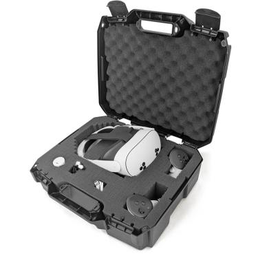 Imagem de Estojo rígido casematix compatível com o fone de ouvido Meta Quest vr
