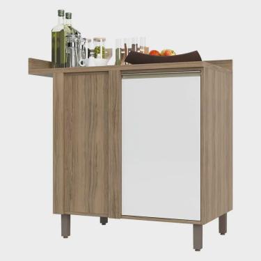 Imagem de Balcão Cozinha Canto Reto 1 Porta - Módulo Cozinha Mel - Luciane 1305