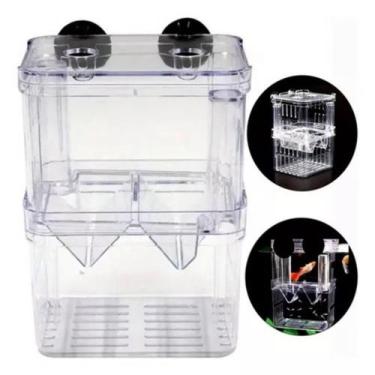 Imagem de Criadeira Acrílicica Caixa Reprodução Peixes Alevinos CR11 - SKRw