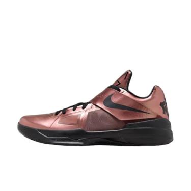 Imagem de Nike Tênis de basquete masculino Zoom KD 4, Cobre metálico/preto, 42