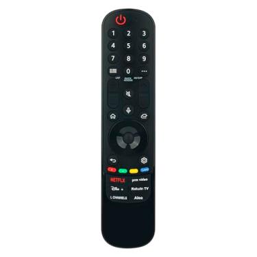 Imagem de Allimity MR23GA AKB76043103 Controle remoto de voz de substituição para LG TV 43UQ8000PSB 50UQ7070ZUN 65QNED80SQA 65QNED80UQA 86QNED99SQA OLED65A2PUA OLED77Z2PUA OLED65BBB 2AUA OLED; 88Z2PUA