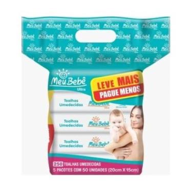 Imagem de Pack toalhas umedecidas meu bebe ultra 250un promo - Meu Bebê