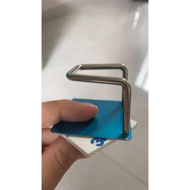 Imagem de Suporte Para Esponja Multiuso Aço Inox Organizador Cozinha Banheiro - 