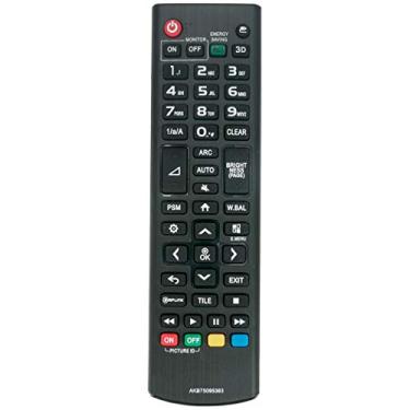 Imagem de AKB75095363 Controle remoto de substituição aplicável para LG Digital Signage 32SM5D 43SM5D 49SM5D 55SM5D 65SM5D 32SM5KD 43SM5KD 49SM5KD 55SM5KD 65SM5KD 43SM3D 49SM3D 55SM3D55EG5CD 55TC3D-B 55TC3D