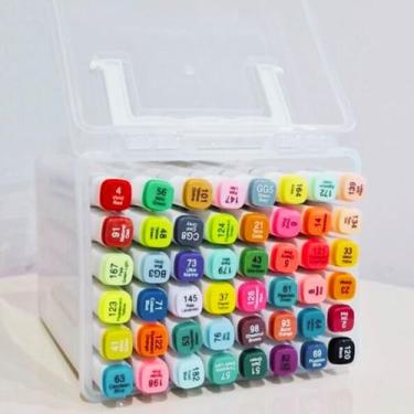 Imagem de Estojo de Canetinhas Touch 48 Cores - 2 pontas - Importado