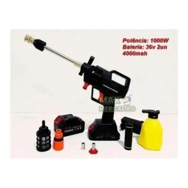 Imagem de Lavadora Portátil Alta Pressão 1000w 2 Baterias 36v - nakasaki