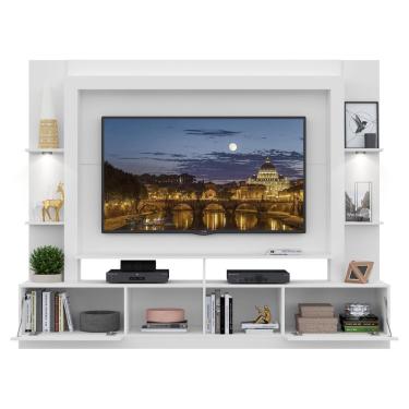 Imagem de Rack Estante Tv 65´´ Leds Branco
